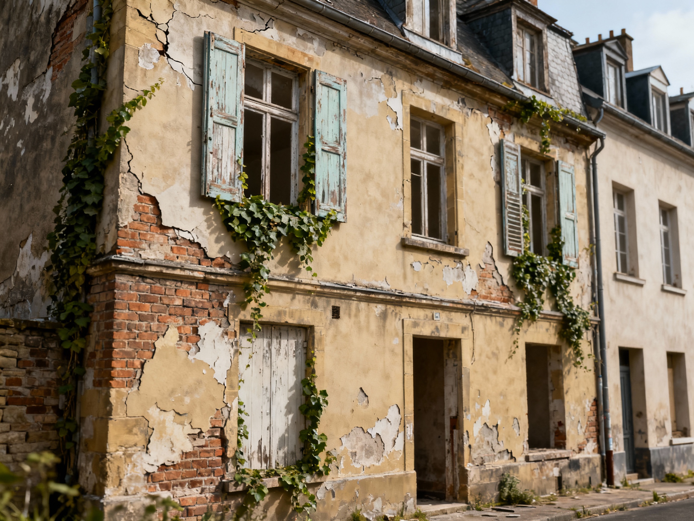 Façade avant rénovation