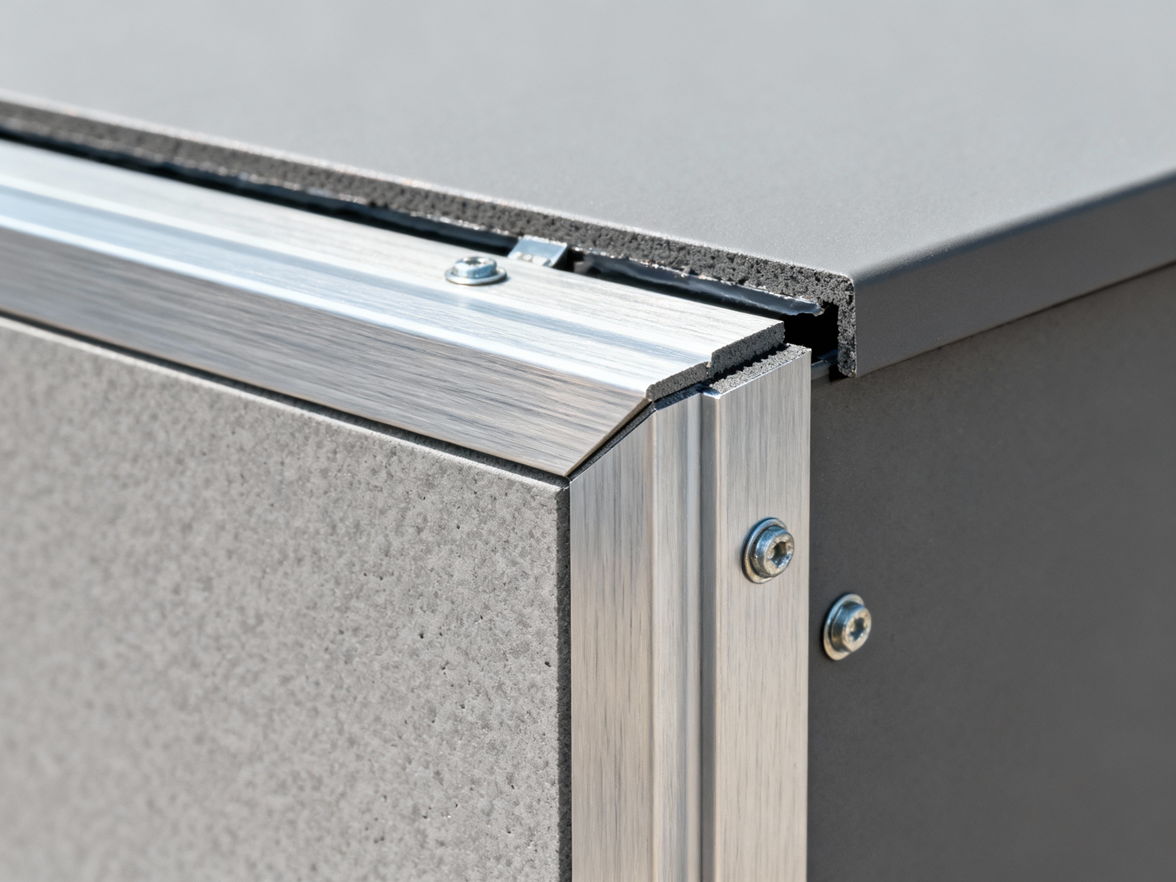 Finitions bardage composite