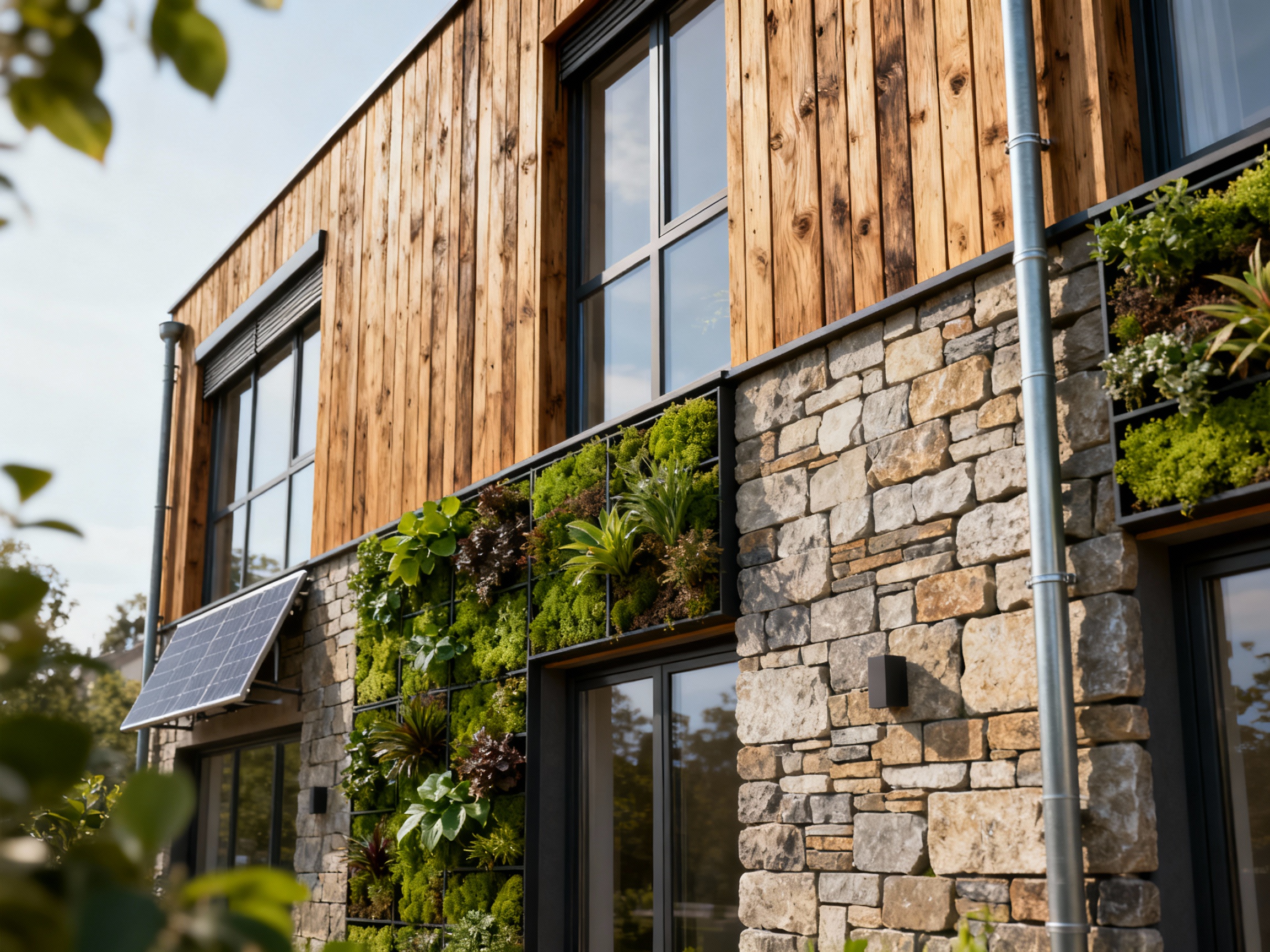 Solutions bardage écologiques Luxembourg