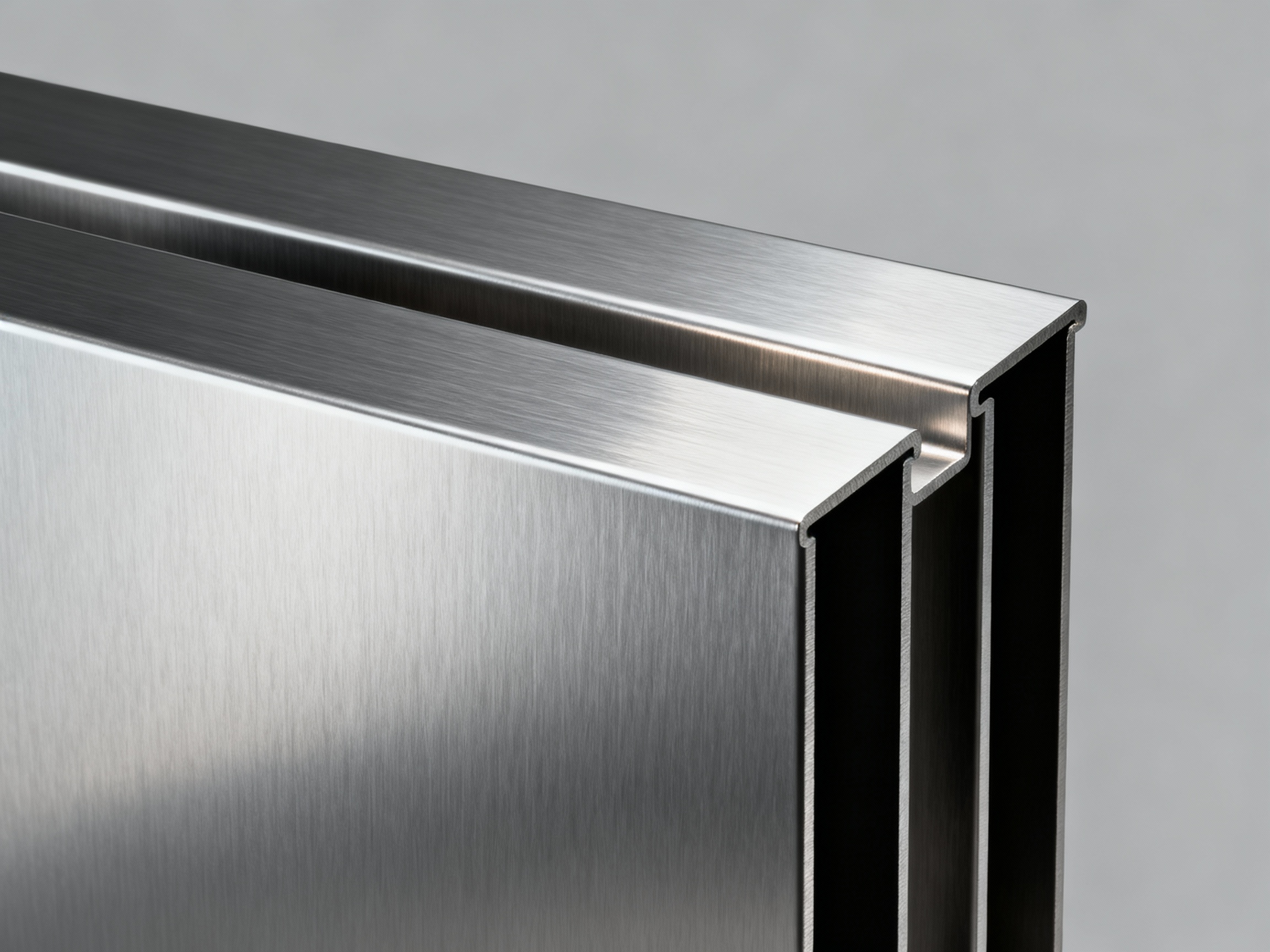 Détails du bardage métallique