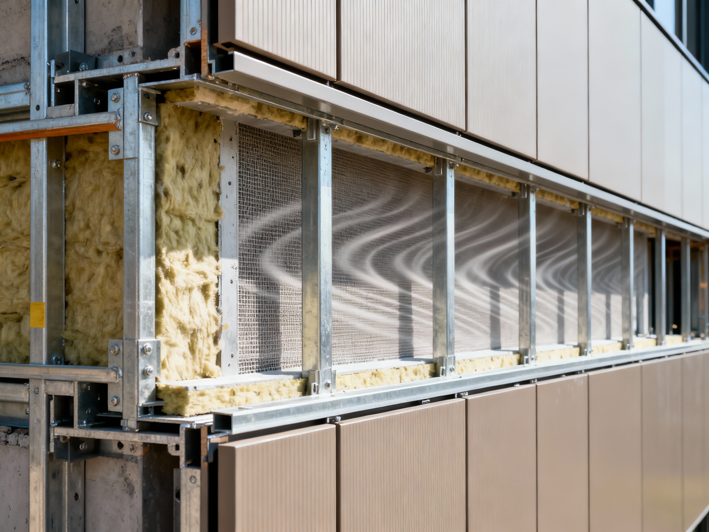 Façade ventilée high-tech