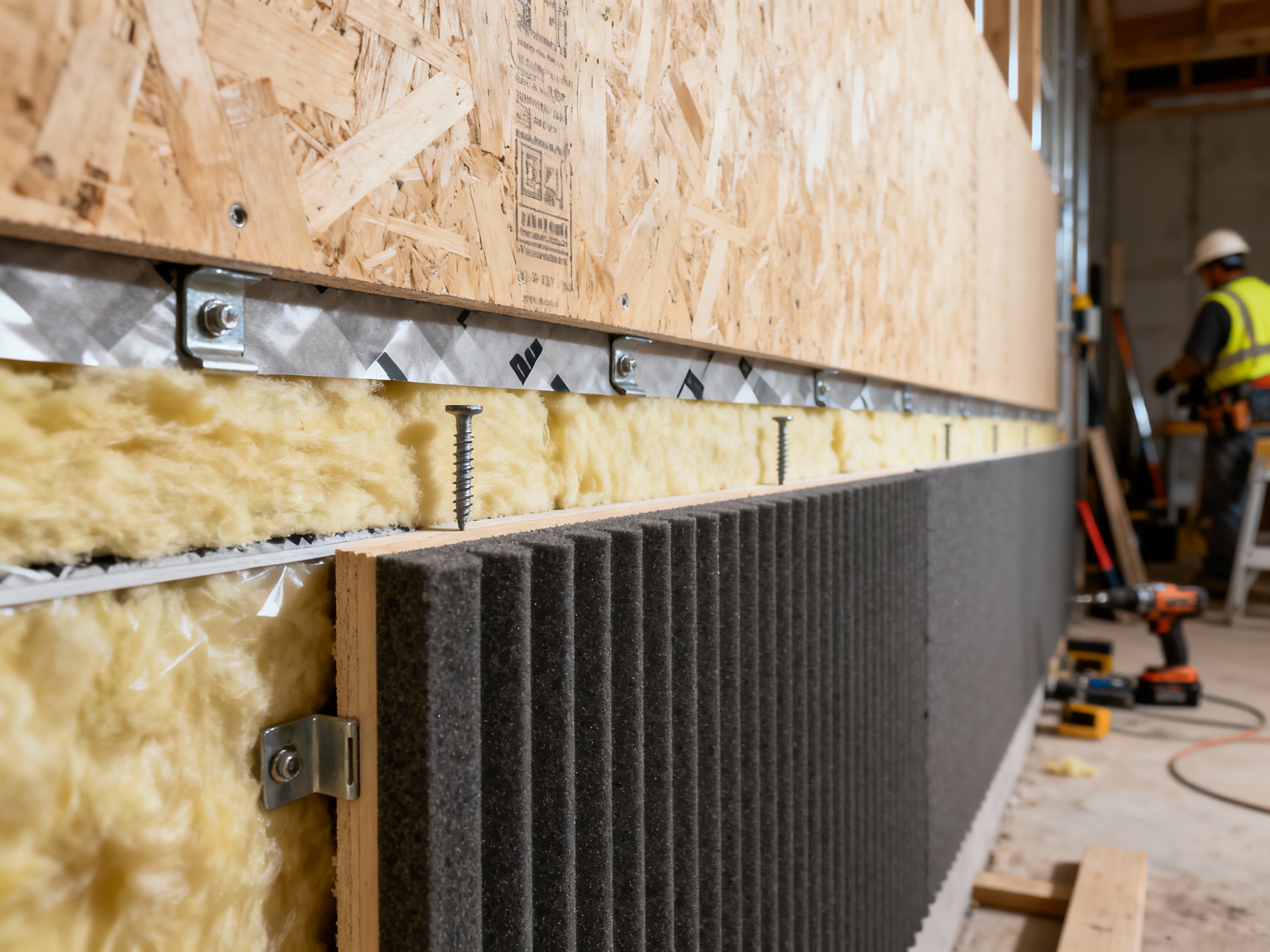 Isolation phonique bardage Luxembourg