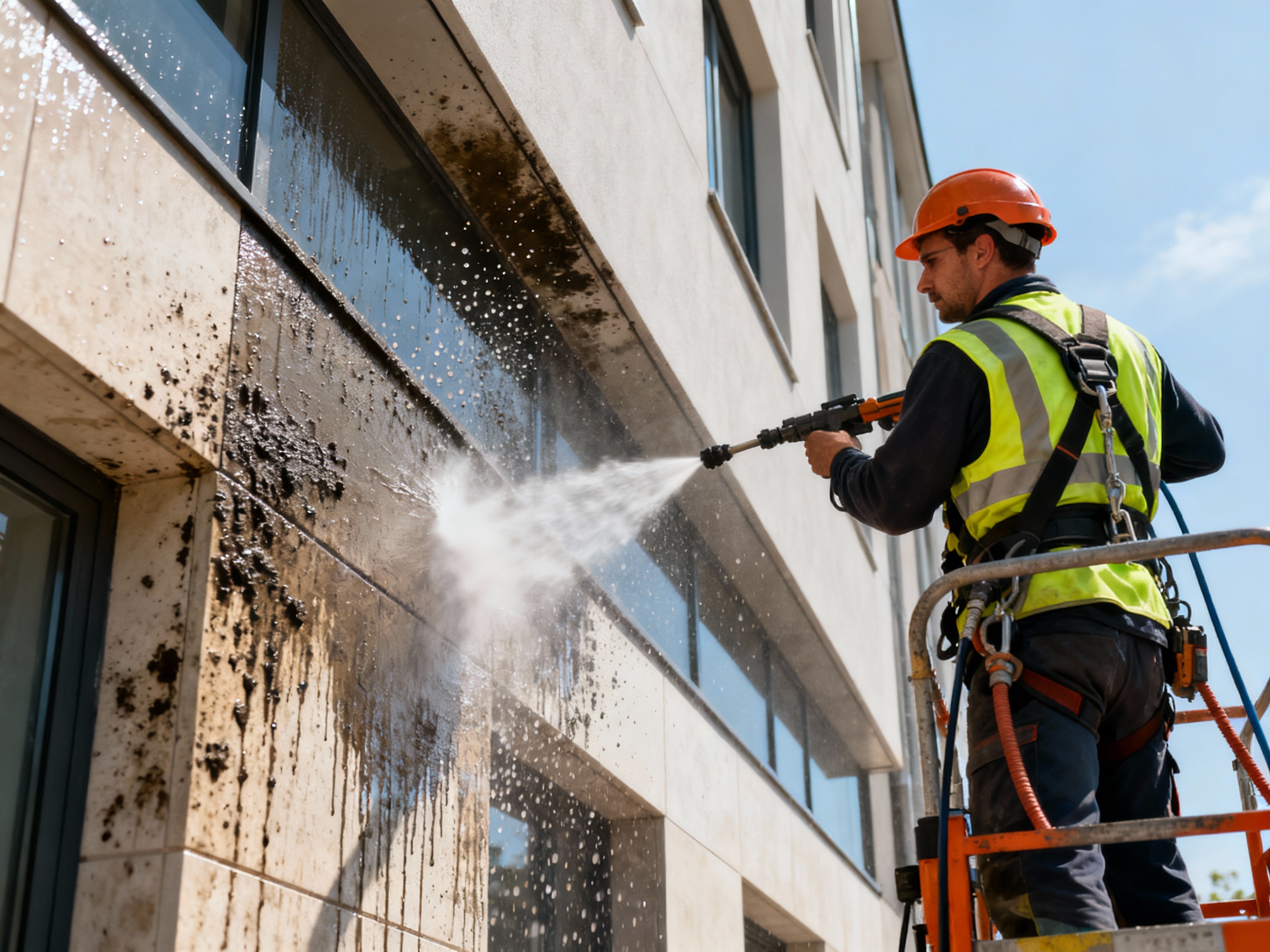 Nettoyage bardage Luxembourg