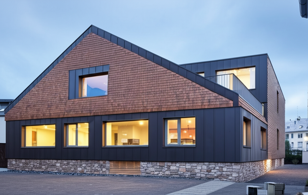 Nos réalisations de bardage au Luxembourg